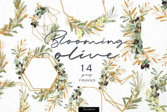 Blooming Olive. Golden Frames: A Designer's Guide
