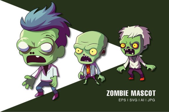 Bring Your Designs to Life with a Zombie Mascot Illustration