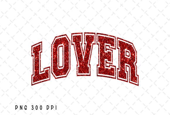 Lover Red Glitter Valentine's Day PNG: A Designer's Secret Weapon for Bold Romance