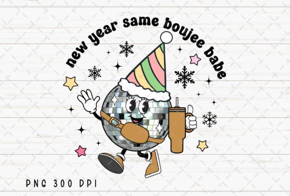 New Year Same Boujee Babe Disco Ball PNG: A Guide