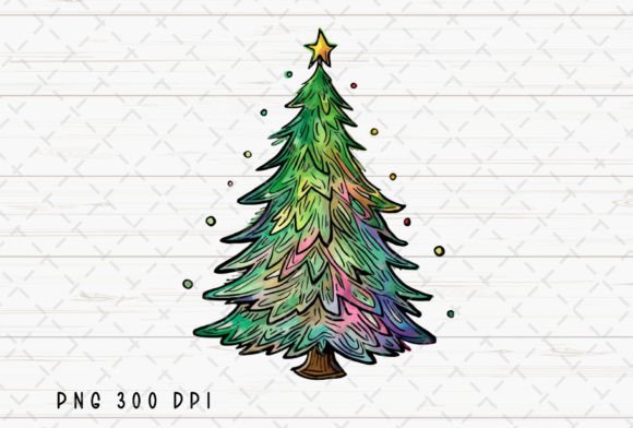 Unwrapping the Magic of Watercolor Christmas Tree Xmas PNG